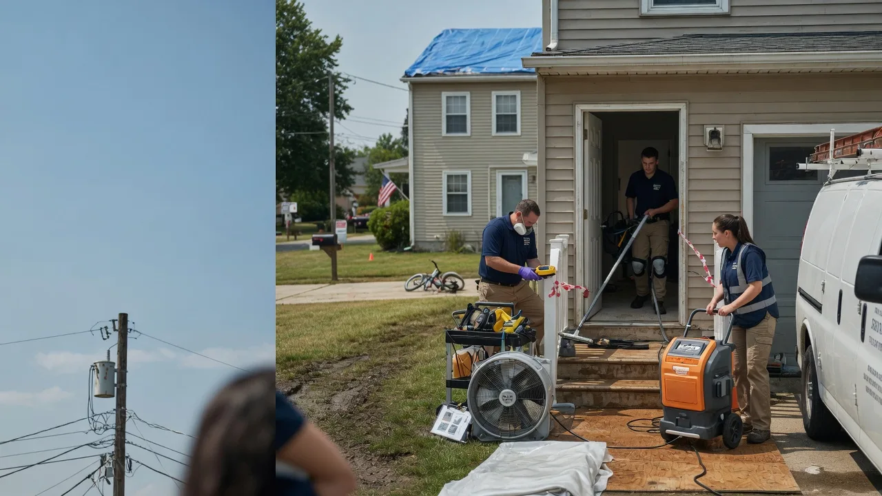Water Damage Repair in Clay City, IN near me